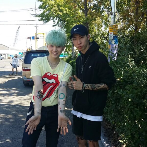 Tattoo artist iMage IG Posts feat. BTS 190526