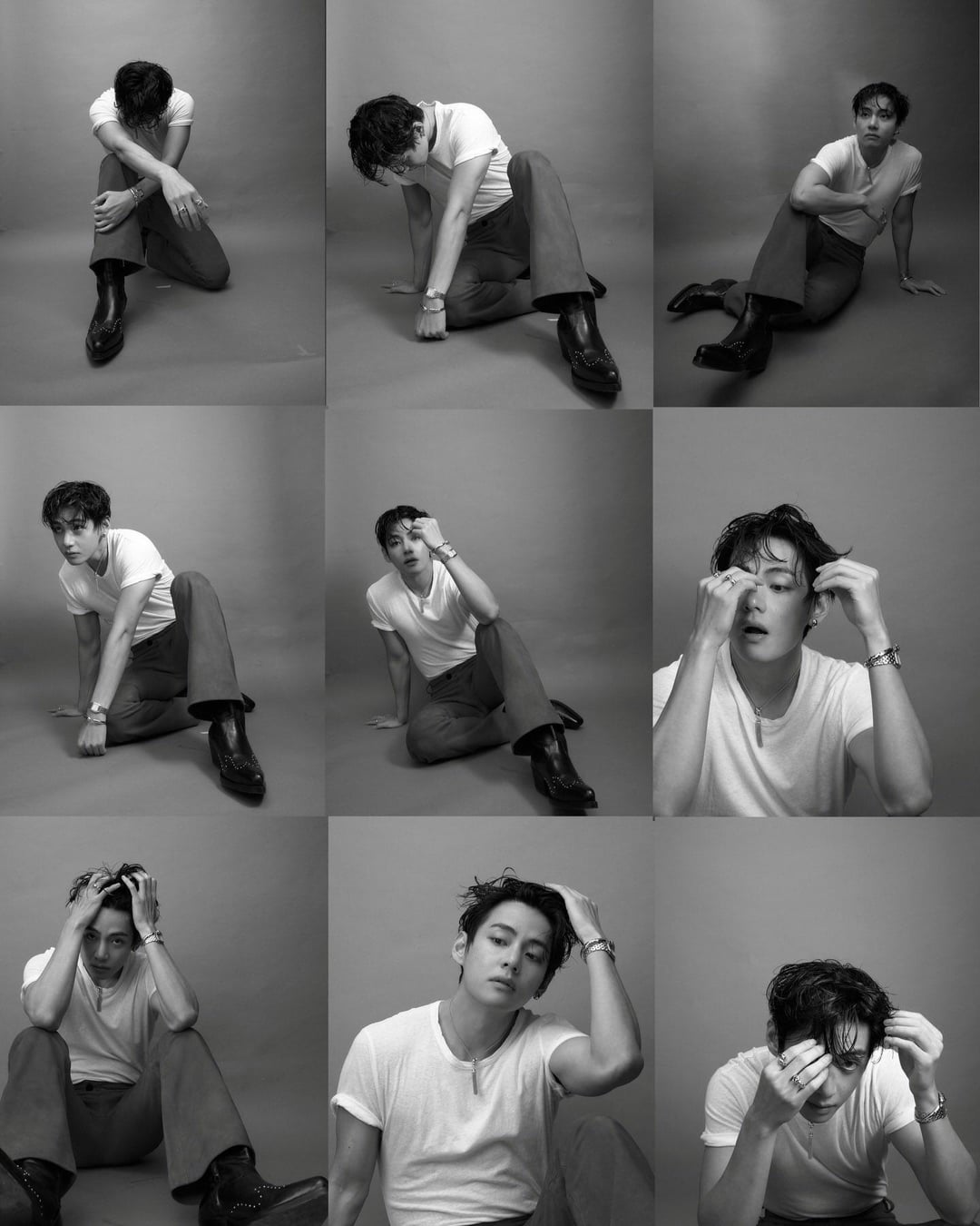 260503 Photographer Kim Heejune on Instagram feat. V (unreleased cuts from GQ Korea February 2026 issue)