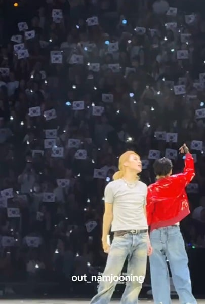 Army catches Jimin and Namjoon's reaction to the Body to Body fan project