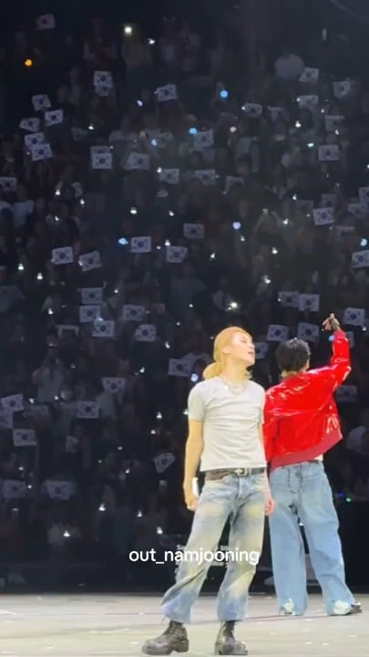 Army catches Jimin and Namjoon's reaction to the Body to Body fan project