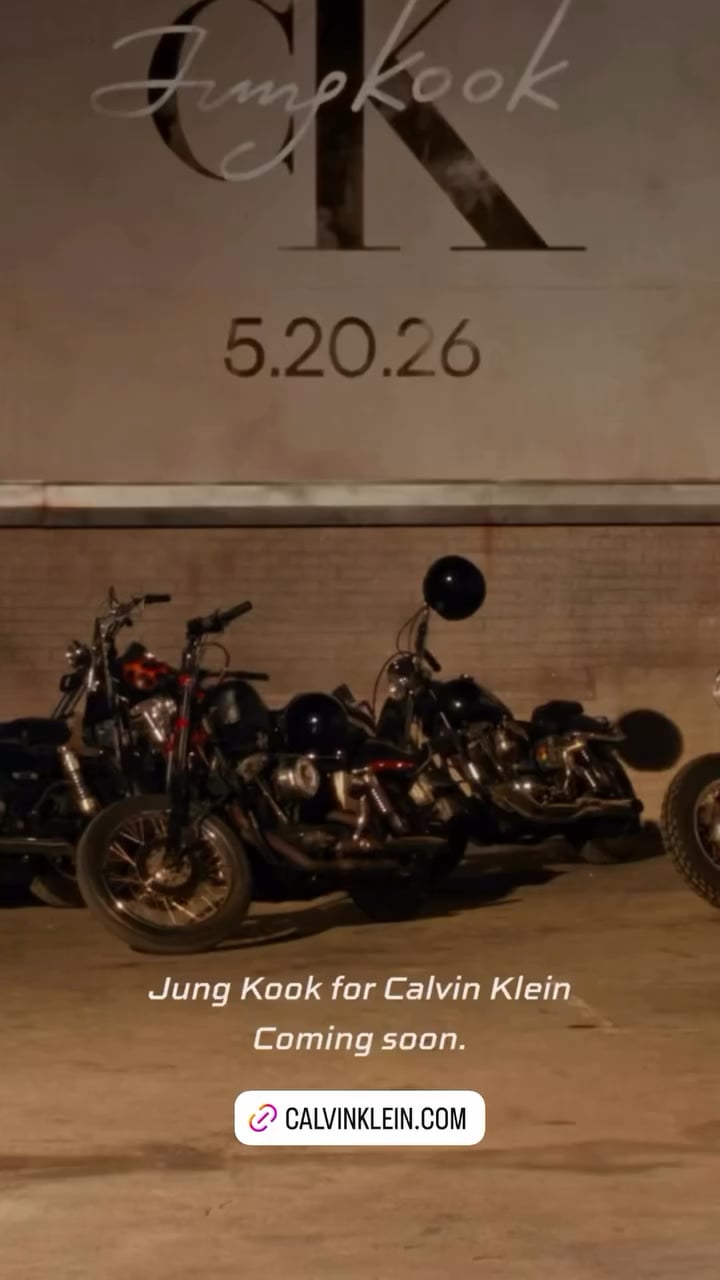 Calvin Klein IG Story ft. Jungkook 180526