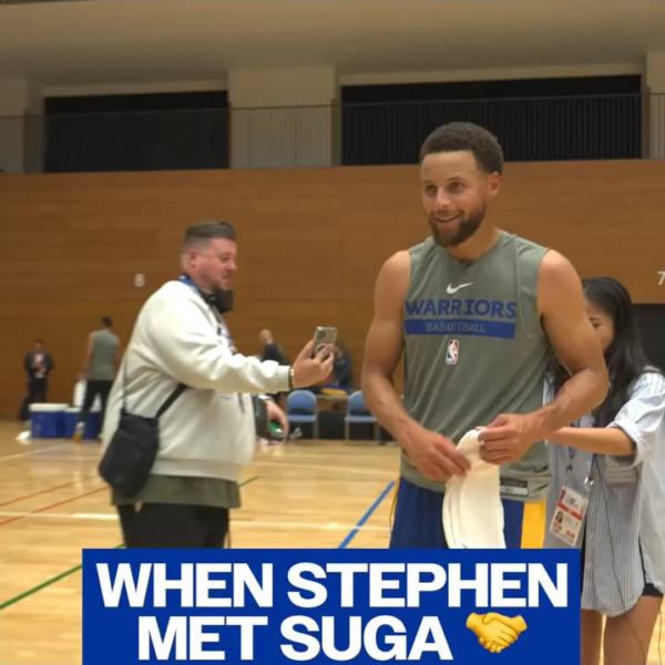260516 Golden State Warriors on Instagram featuring SUGA