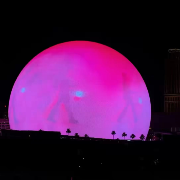 260523 Las Vegas on Twitter ft. BTS: THE CITY went all out for ARIRANG with a takeover of SphereVegas ❤️
