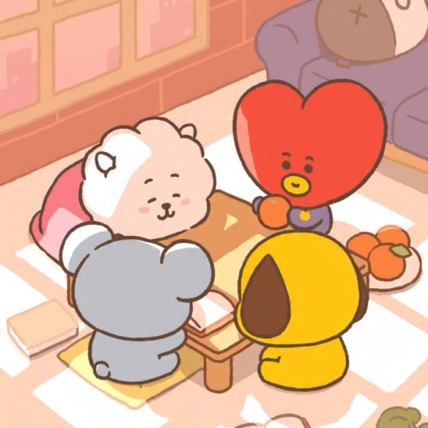 260528 BT21 on Instagram: Orange tastes better shared! 😋🍊