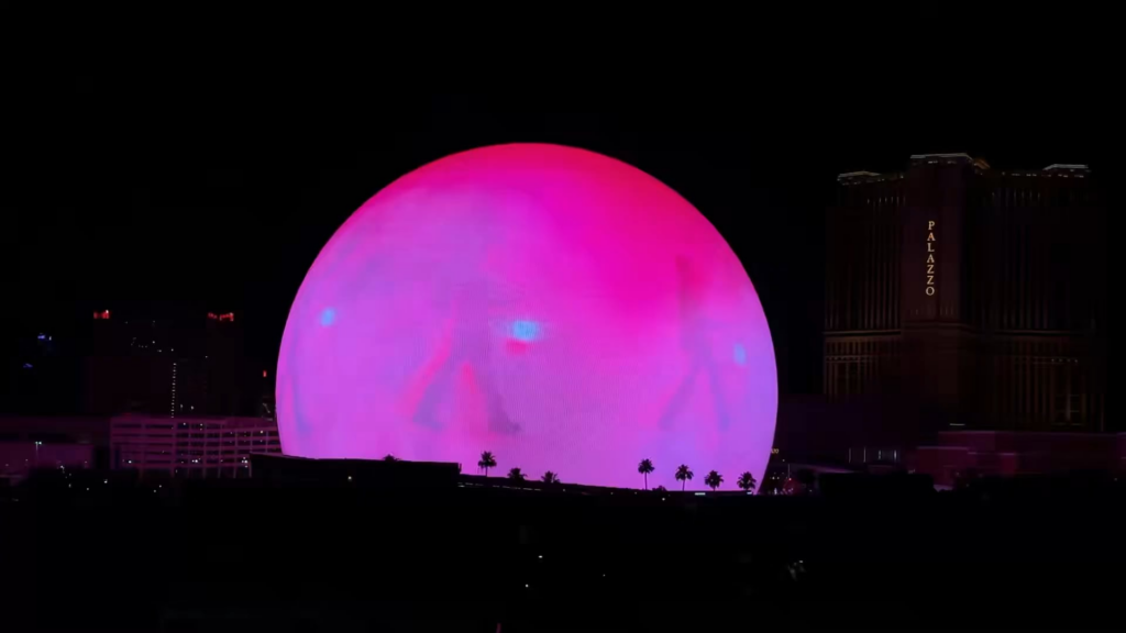Las Vegas on Twitter ft. BTS: THE CITY went all out for ARIRANG with a takeover of SphereVegas 230526