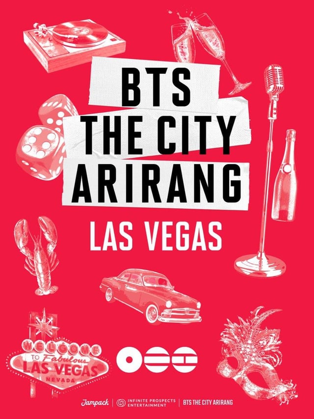 260519 HYBE MERCH on Twitter: BTS THE CITY ARIRANG Las Vegas : WELCOME PARTY & FOODIE TOUR
