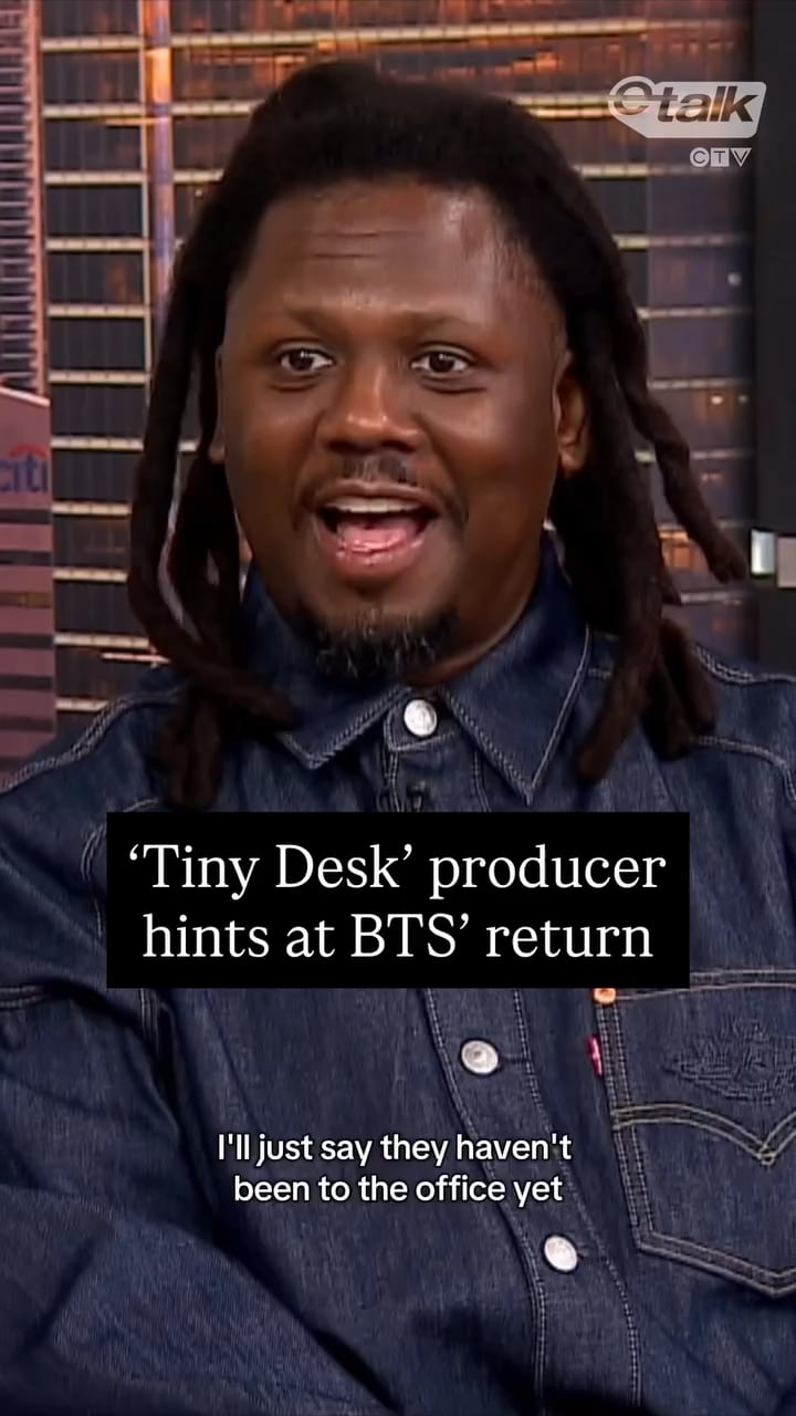 260507 Bobby Carter, NPR’s Tiny Desk series producer and host, hints at BTS’ return to Tiny Desk (from Etalk TV on Instagram)