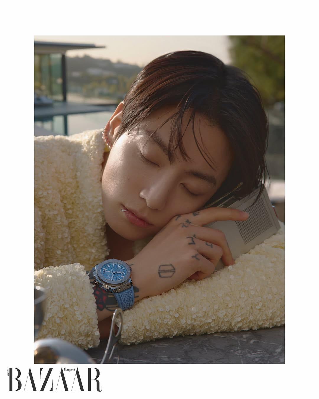 Harper’s Bazaar Korea on Instagram ft. Jungkook 150526
