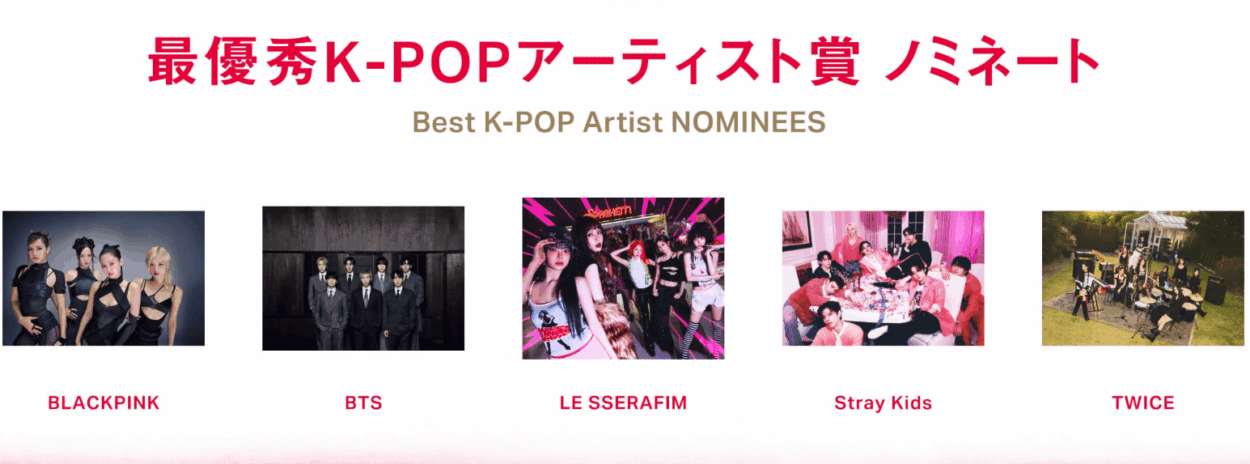 BTS nominated for MAJ 2026 Best K-Pop Artist