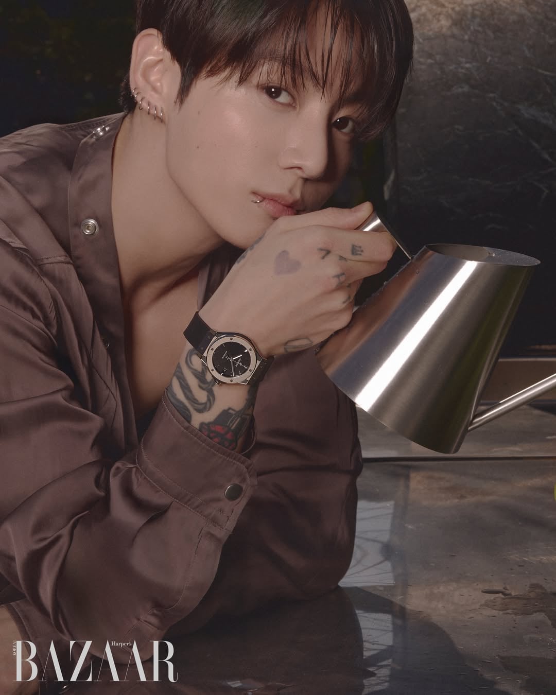 [Harper’s BAZAAR Korea] Jungkook x Hublot for June 2026 issue (additional cut) - 150526