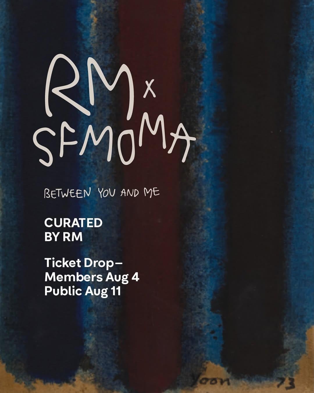 SFMOMA on Instagram ft. Namjoon 210526