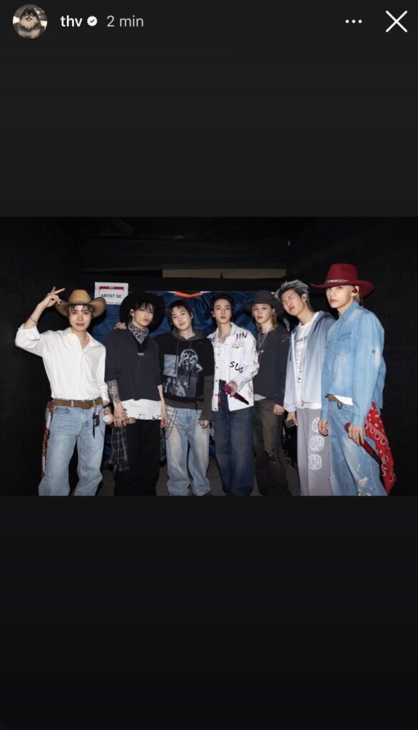 260511 V on Instagram