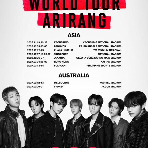 [NOTICE] BTS ‘ARIRANG’ IN ASIA & AUSTRALIA Ticket Information - 210526