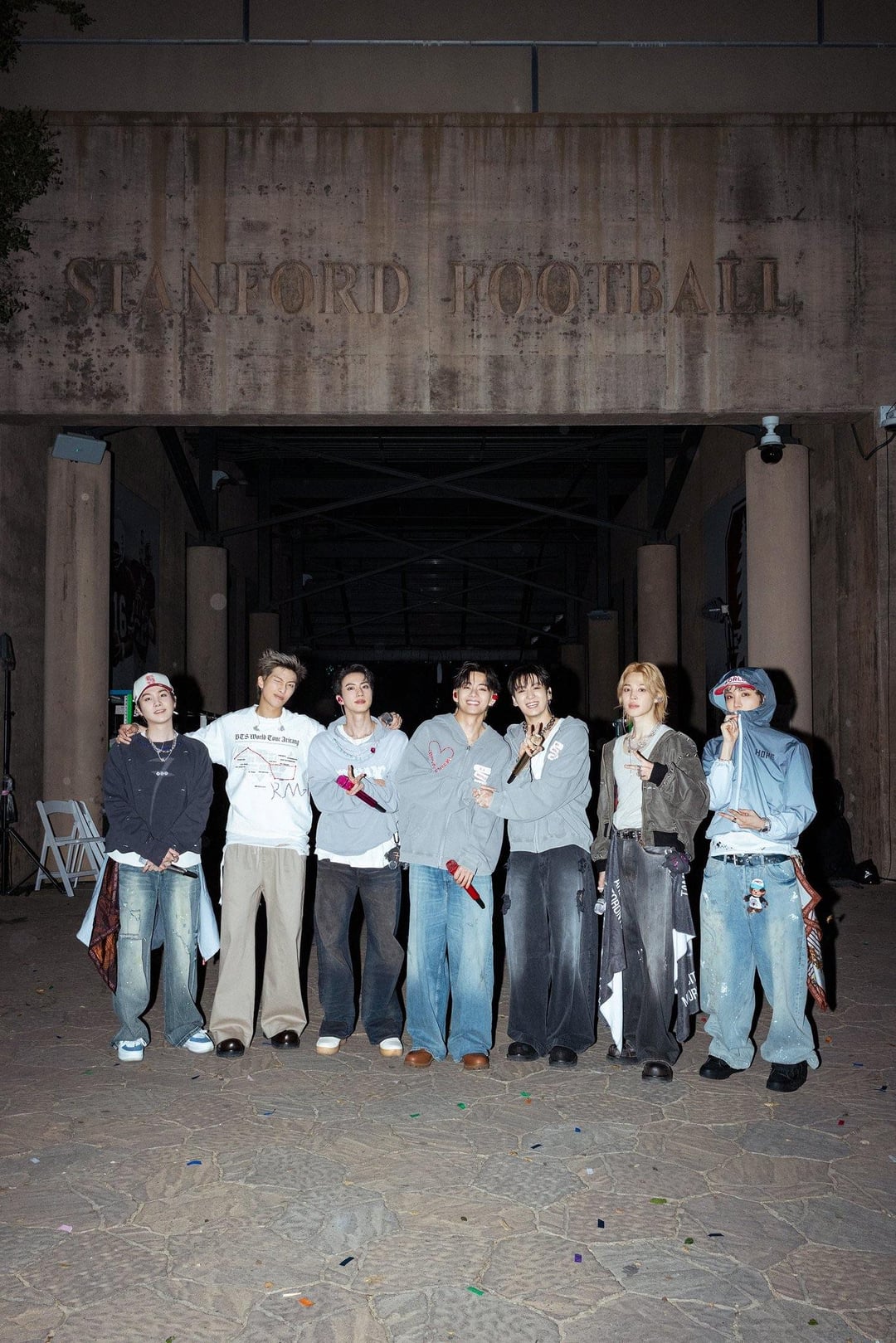 260518 BTS Official on Twitter [Today’s Bangtan] BTS WORLD TOUR ‘ARIRANG’ IN STANFORD - Day 2
