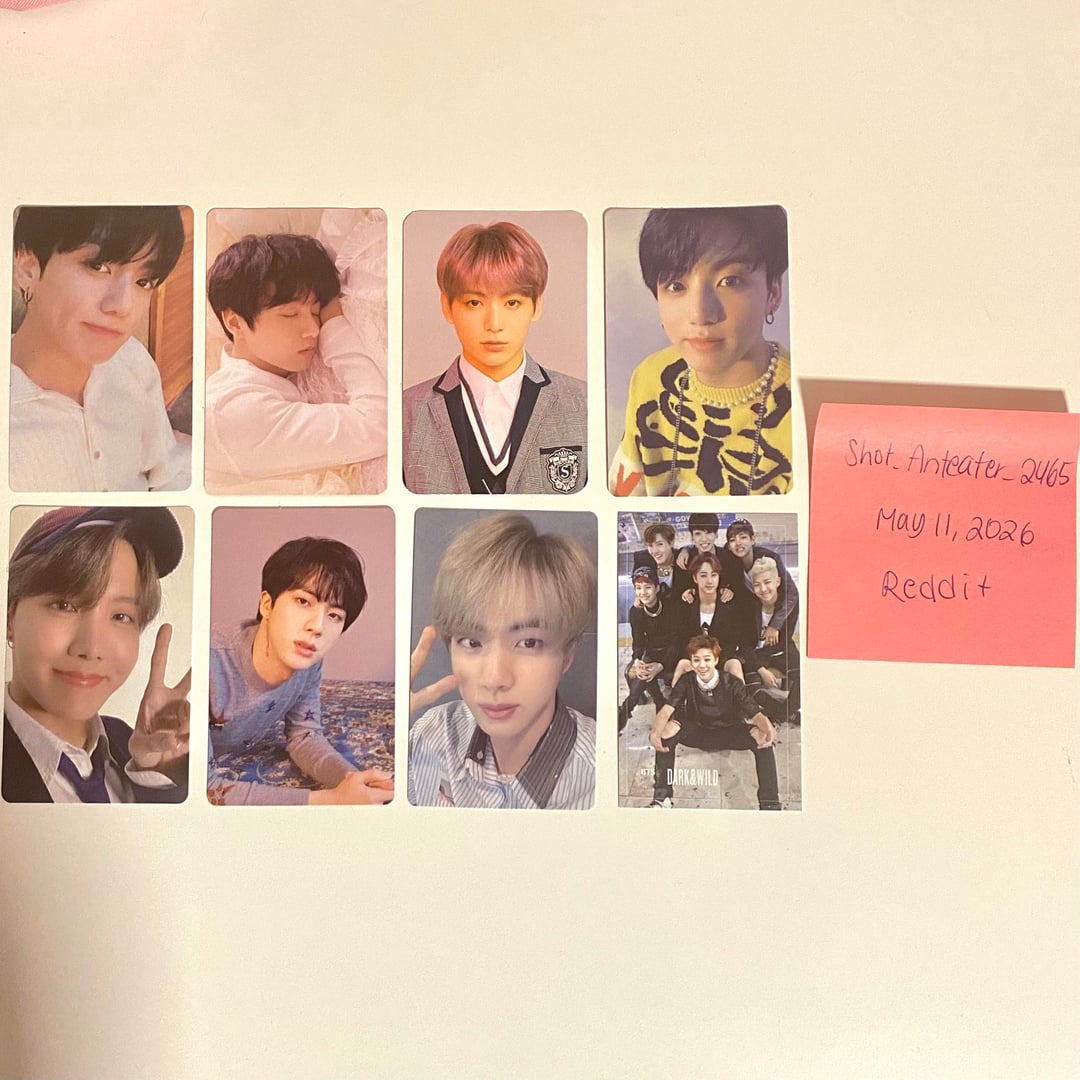 [wts][ww][can] $6 BTS photocards!