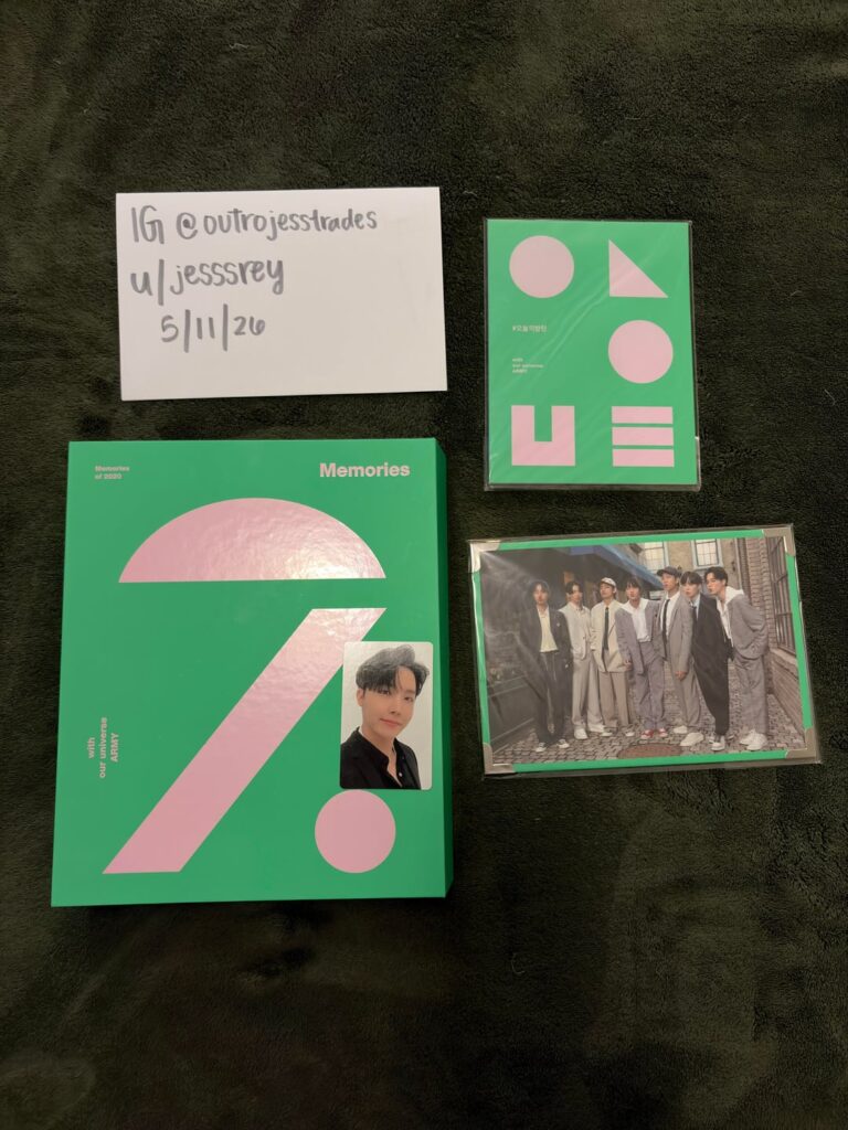 WTS BTS Memories and Winter Package