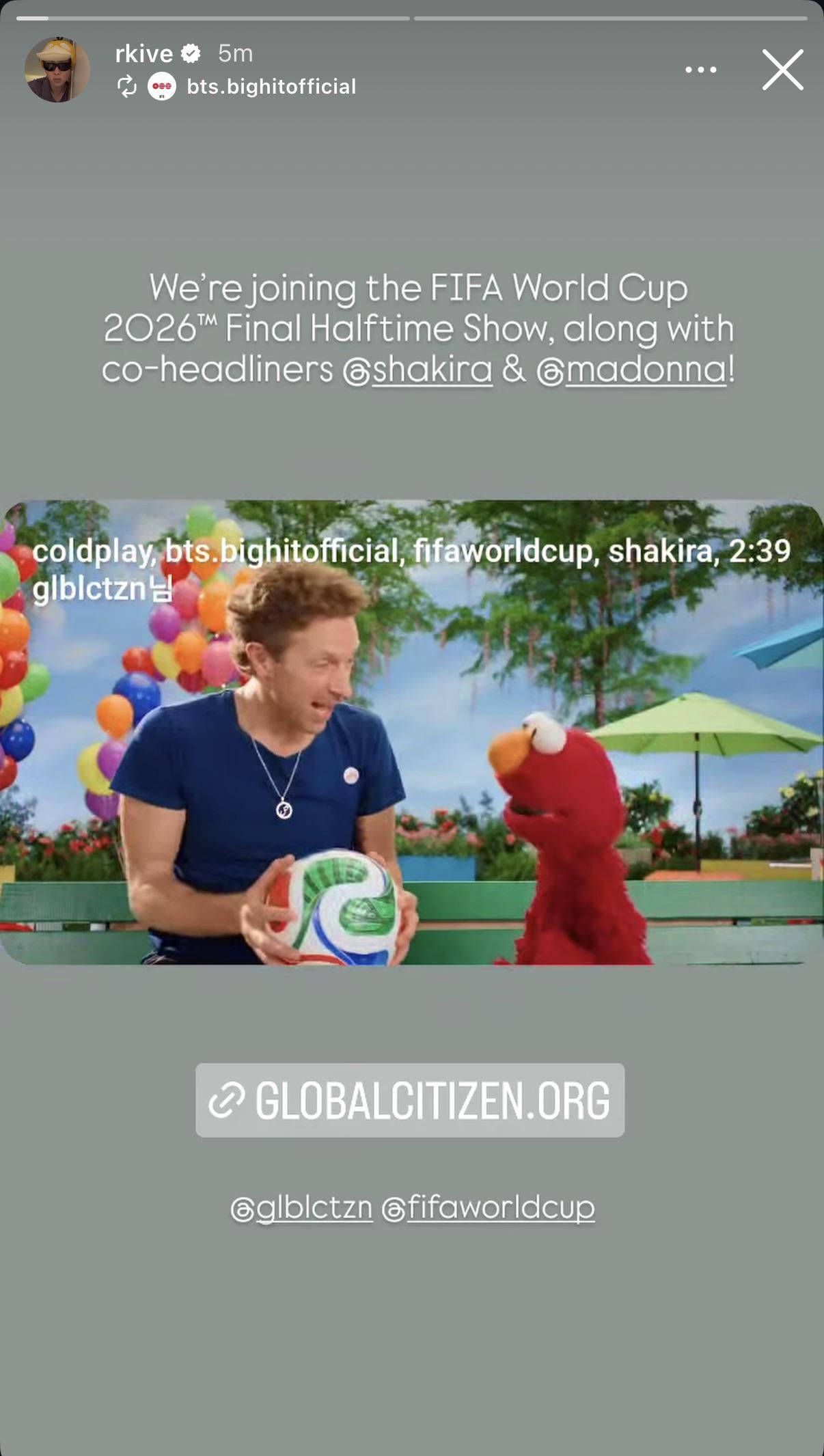 260514 RM on Instagram